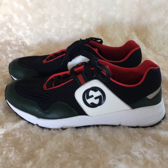 gucci mens running shoes